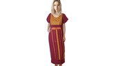 Burgundy Traditional Dress (Galabeya)
